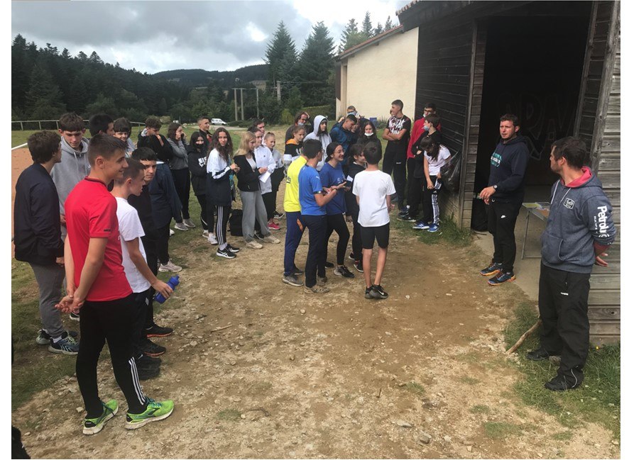 Stage course d’orientation au Pilat