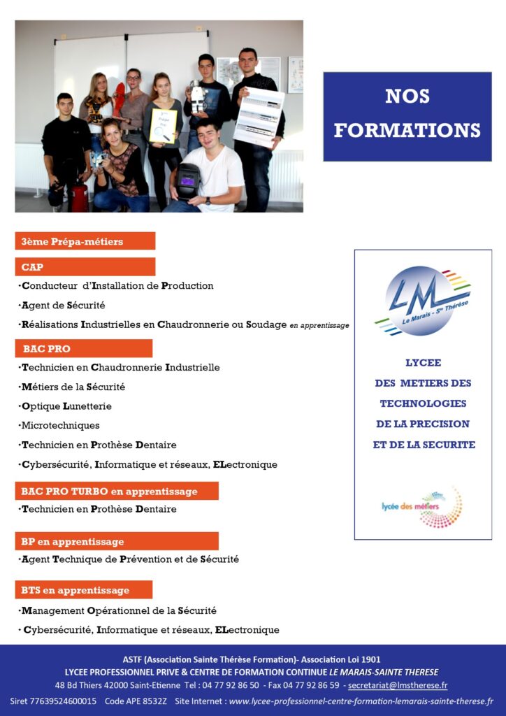 Retrouvez toutes nos formations…